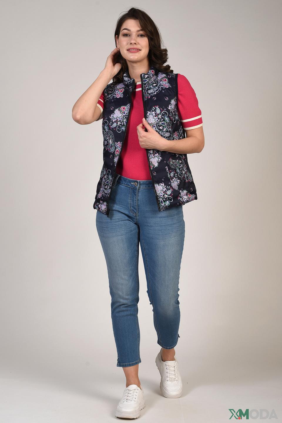 Жилет Pezzo с цветочным принтом