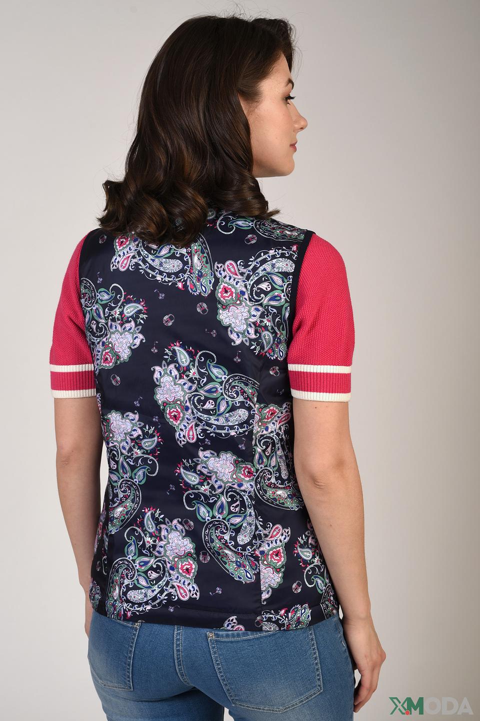 Жилет Pezzo с цветочным принтом