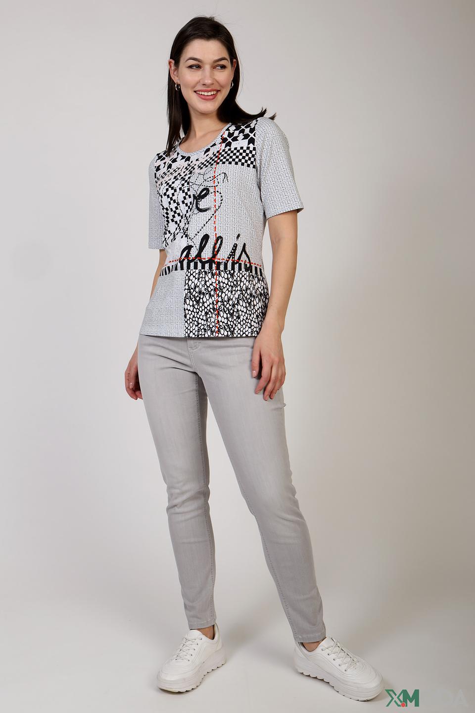 Джинсы Angels серые Skinny