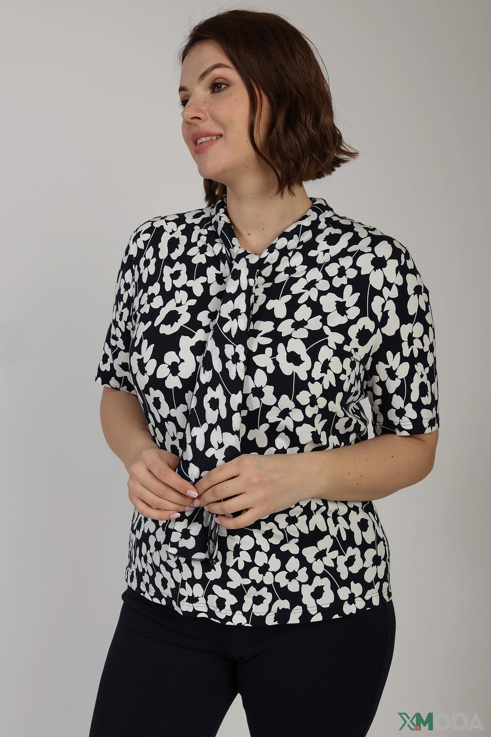 Блуза Frank Walder с цветочным принтом