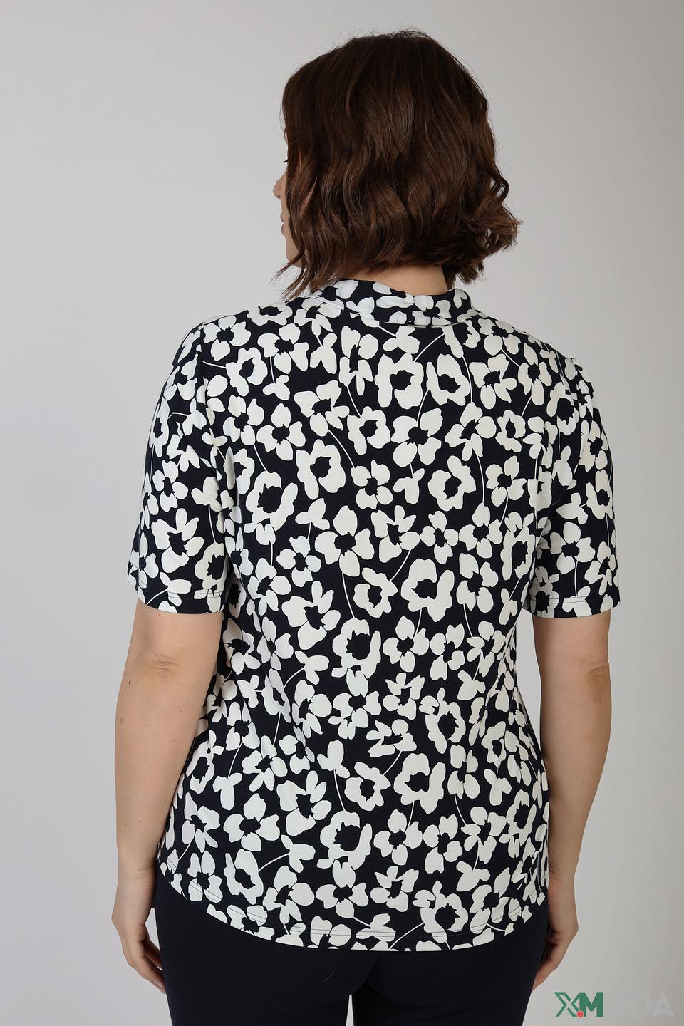 Блуза Frank Walder с цветочным принтом