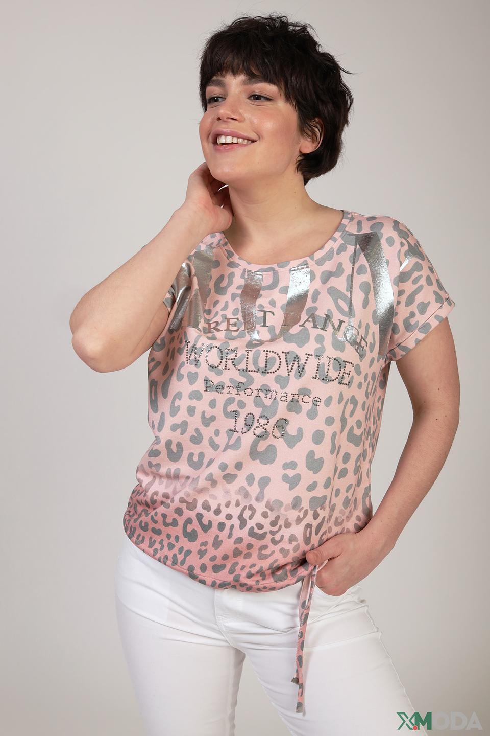 Блуза Monari с леопардовым принтом
