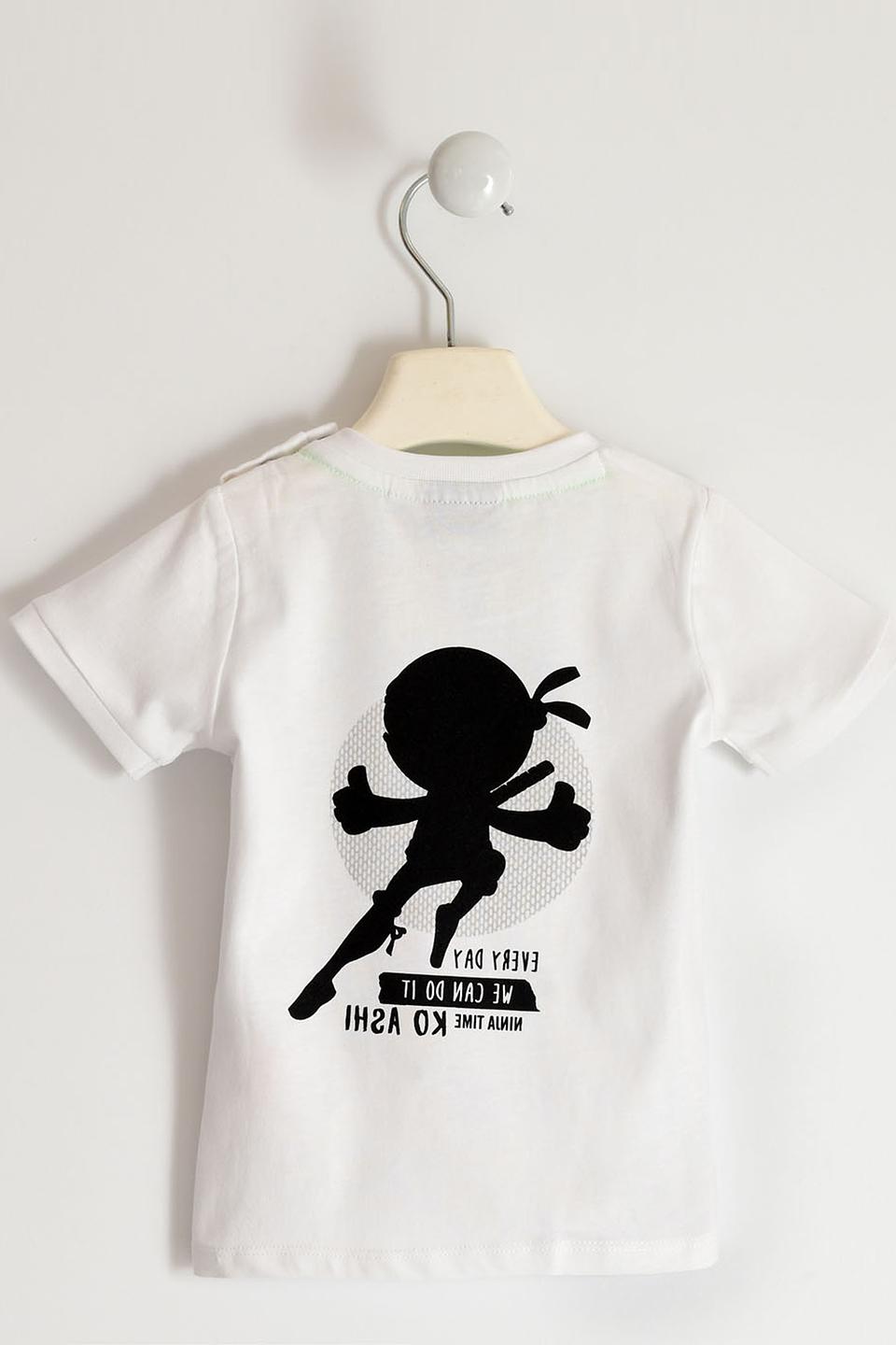 Футболка Sarabanda с принтом ниндзя