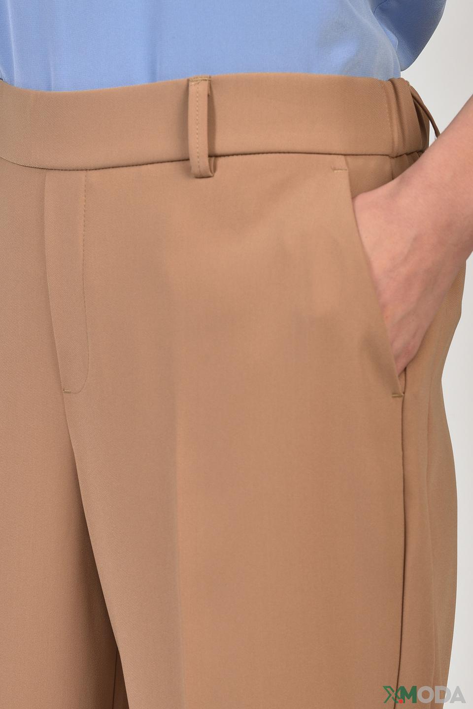 Брюки Mos Mosh бежевые палаццо