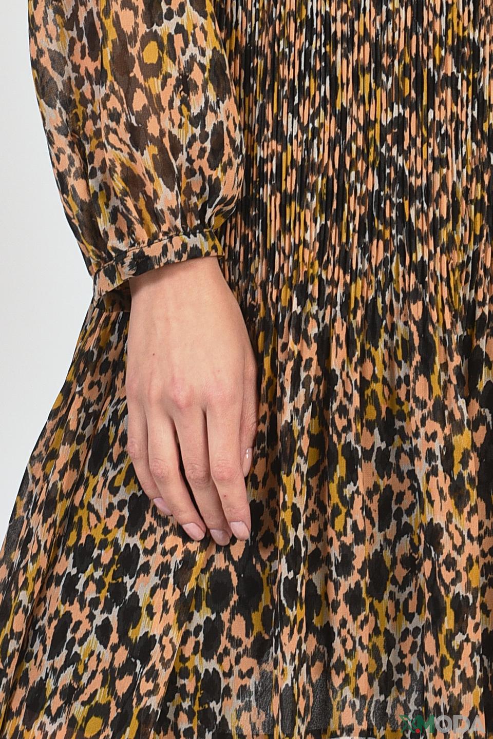 Платье Set с леопардовым принтом