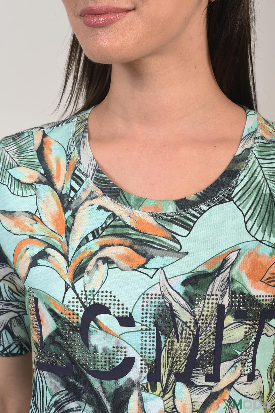 Блуза Lecomte с принтом CMJT