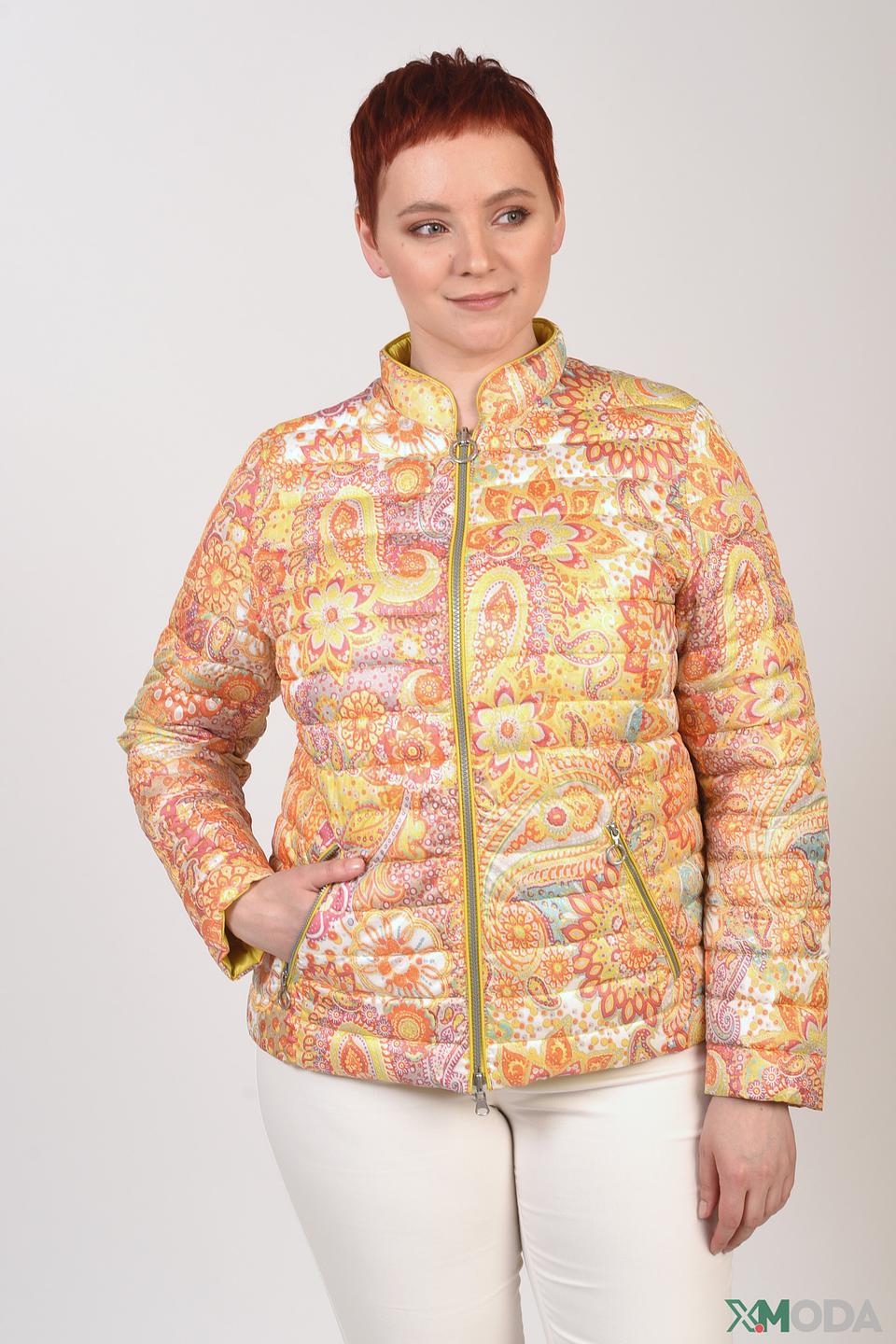 Куртка Lebek с цветочным принтом