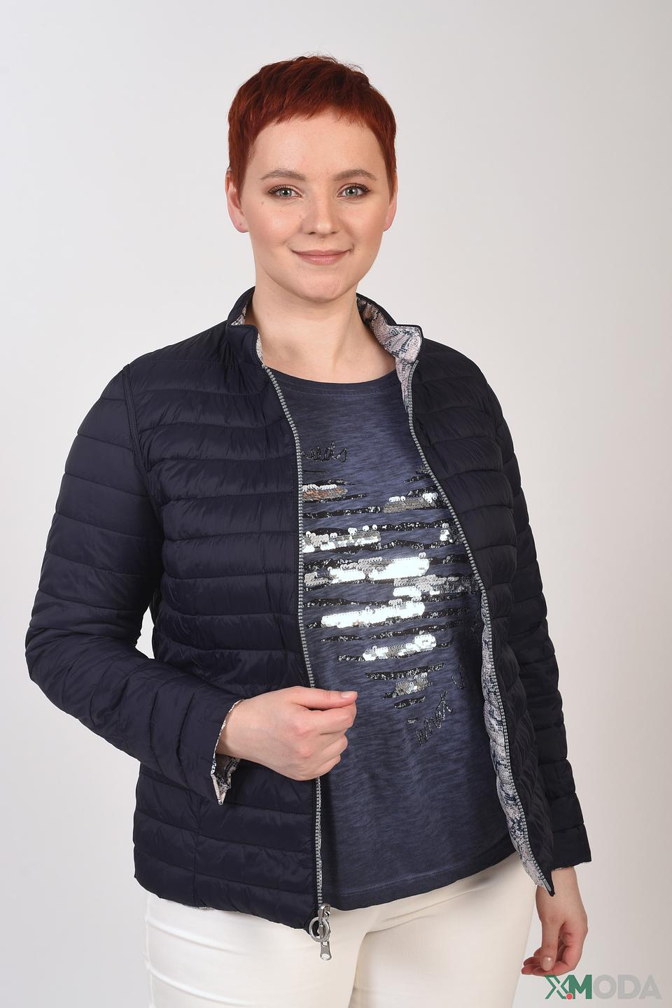 Куртка Lebek степлёная с принтом