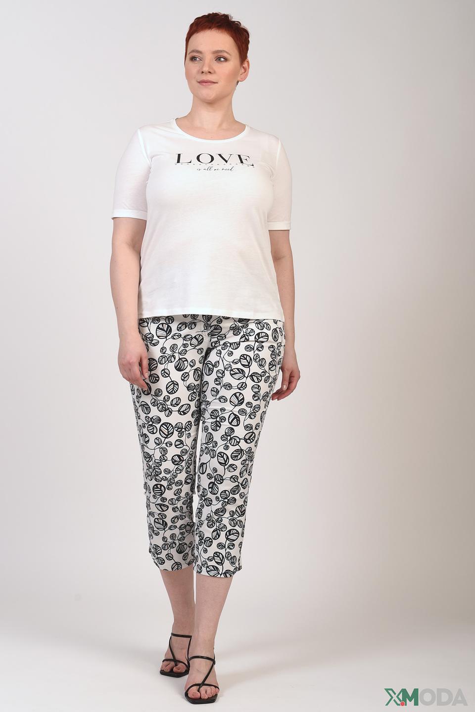 Футболка Via Appia с принтом LOVE