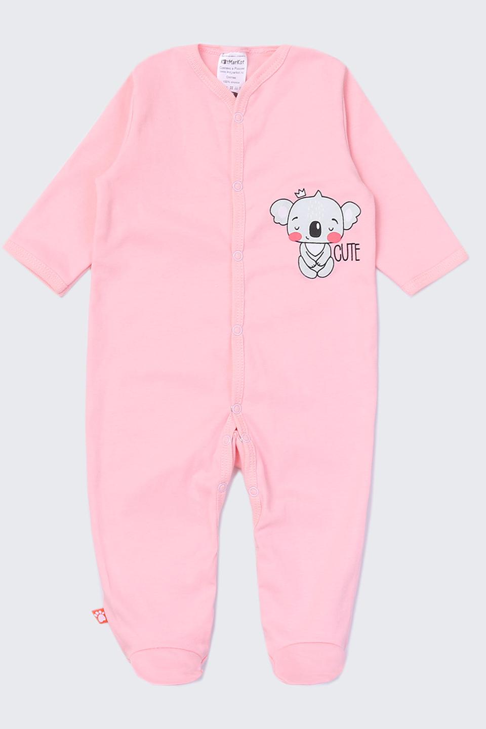 Комбинезон КотМарКот с коалой розовый