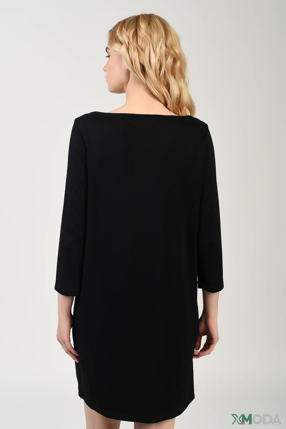 Платье Comma чёрное с молнией