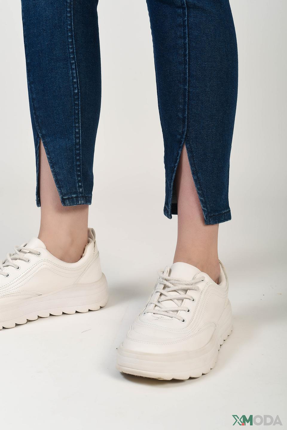 Джинсы с разрезами Hugo синие