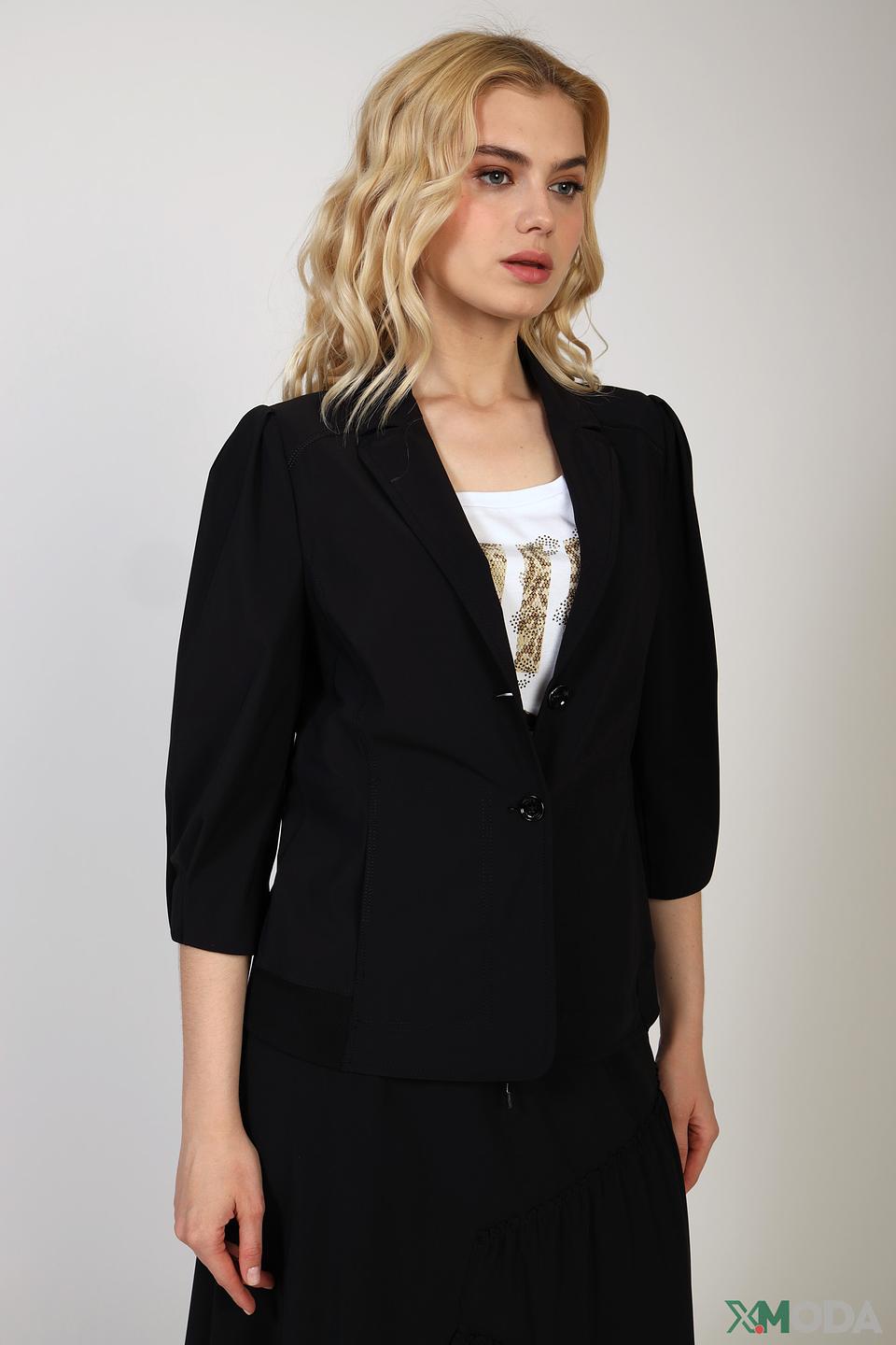 Жакет Marc Cain чёрный приталенный