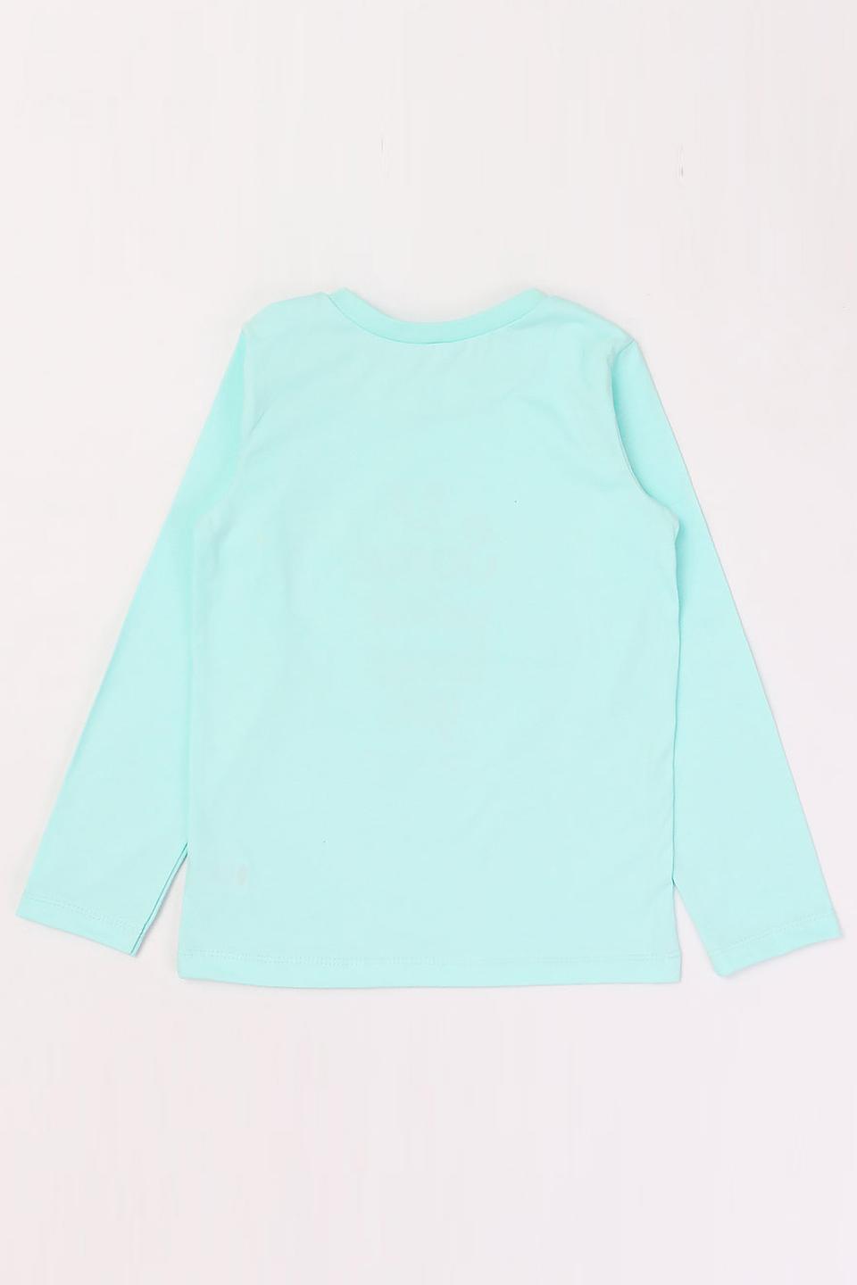 Футболка КотМарКот с принтом мятный