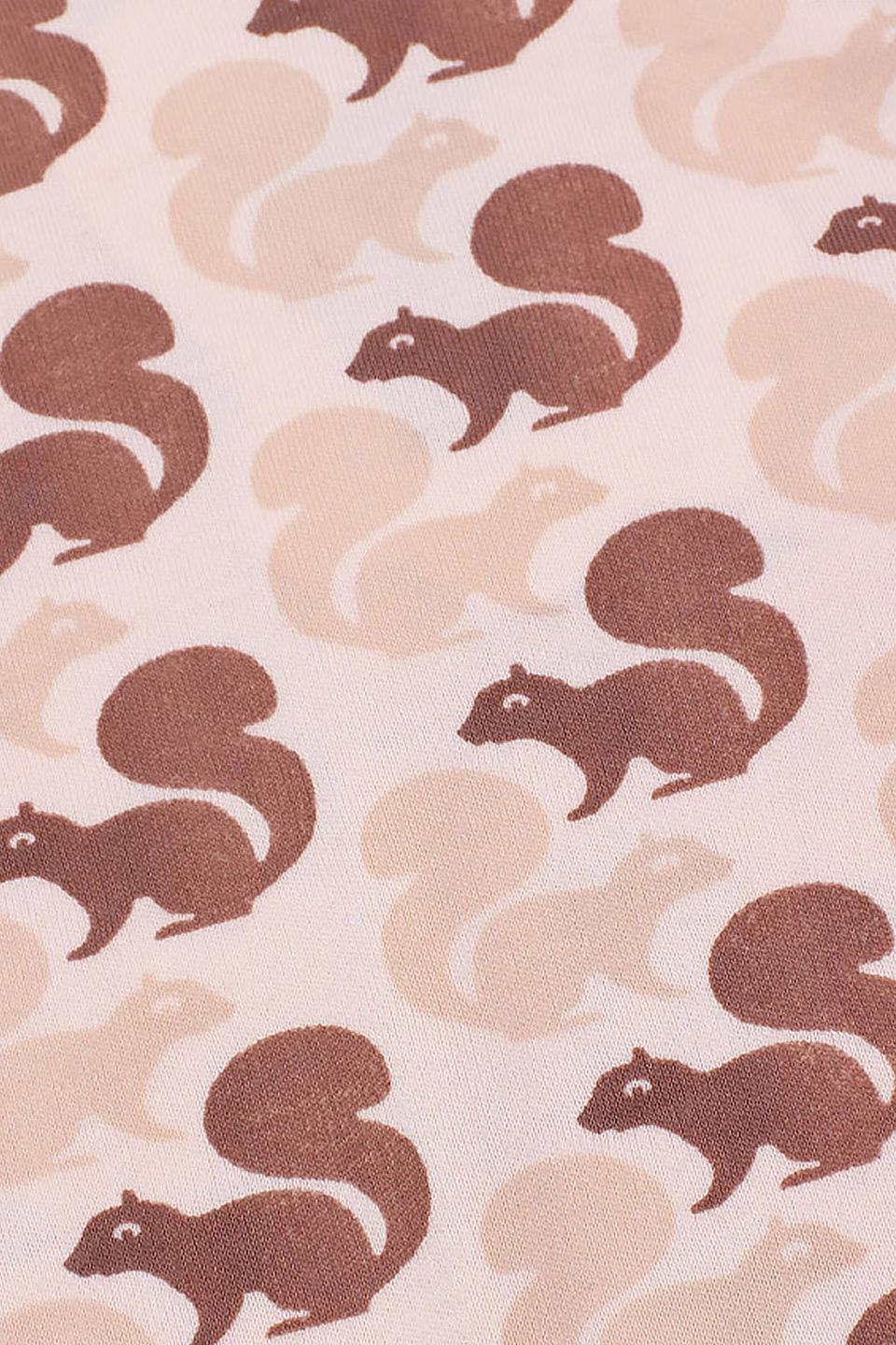 Футболка КотМарКот с белками бежевая