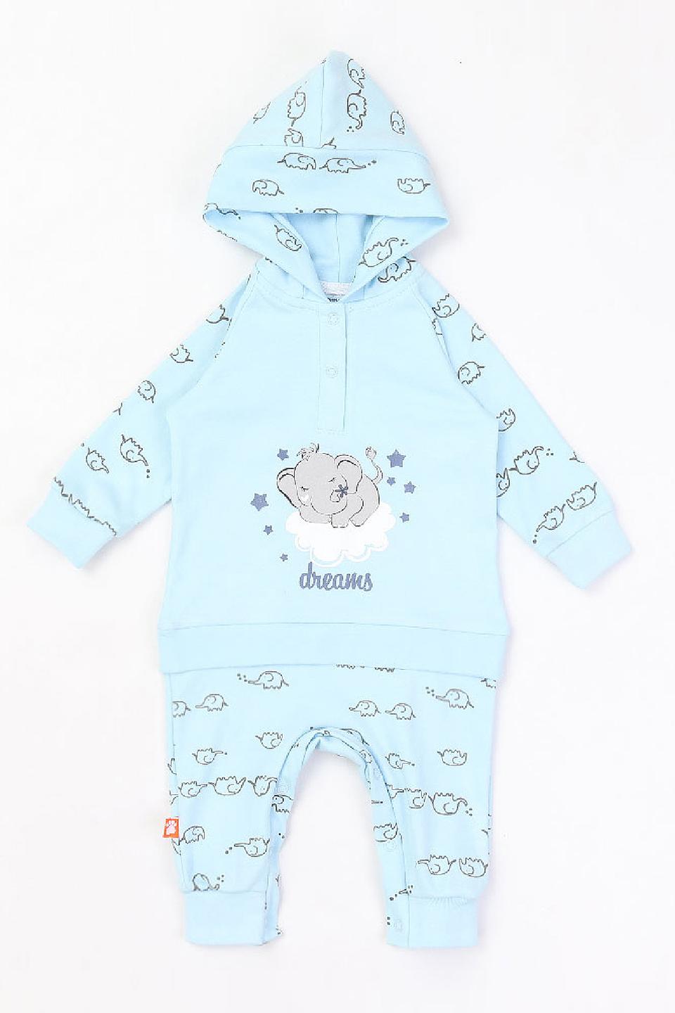 Комбинезон КотМарКот boy голубой