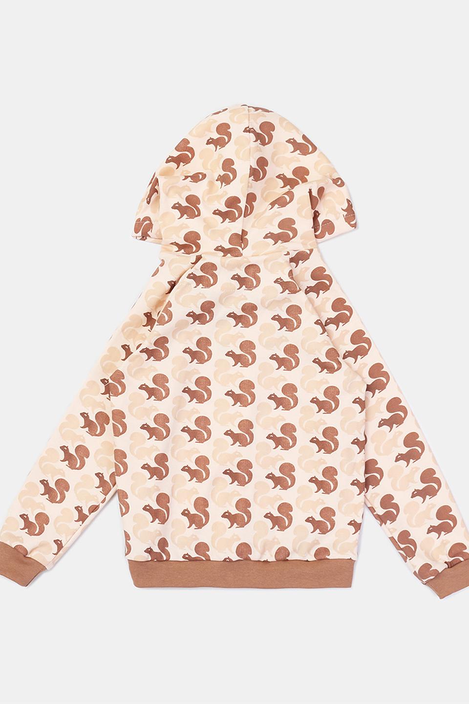 Кардиган КотМарКот с белками бежевый