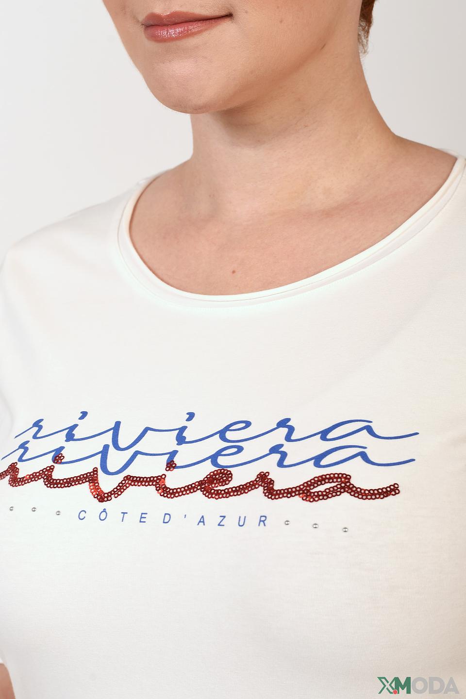 Футболка Via Appia с принтом Riviera