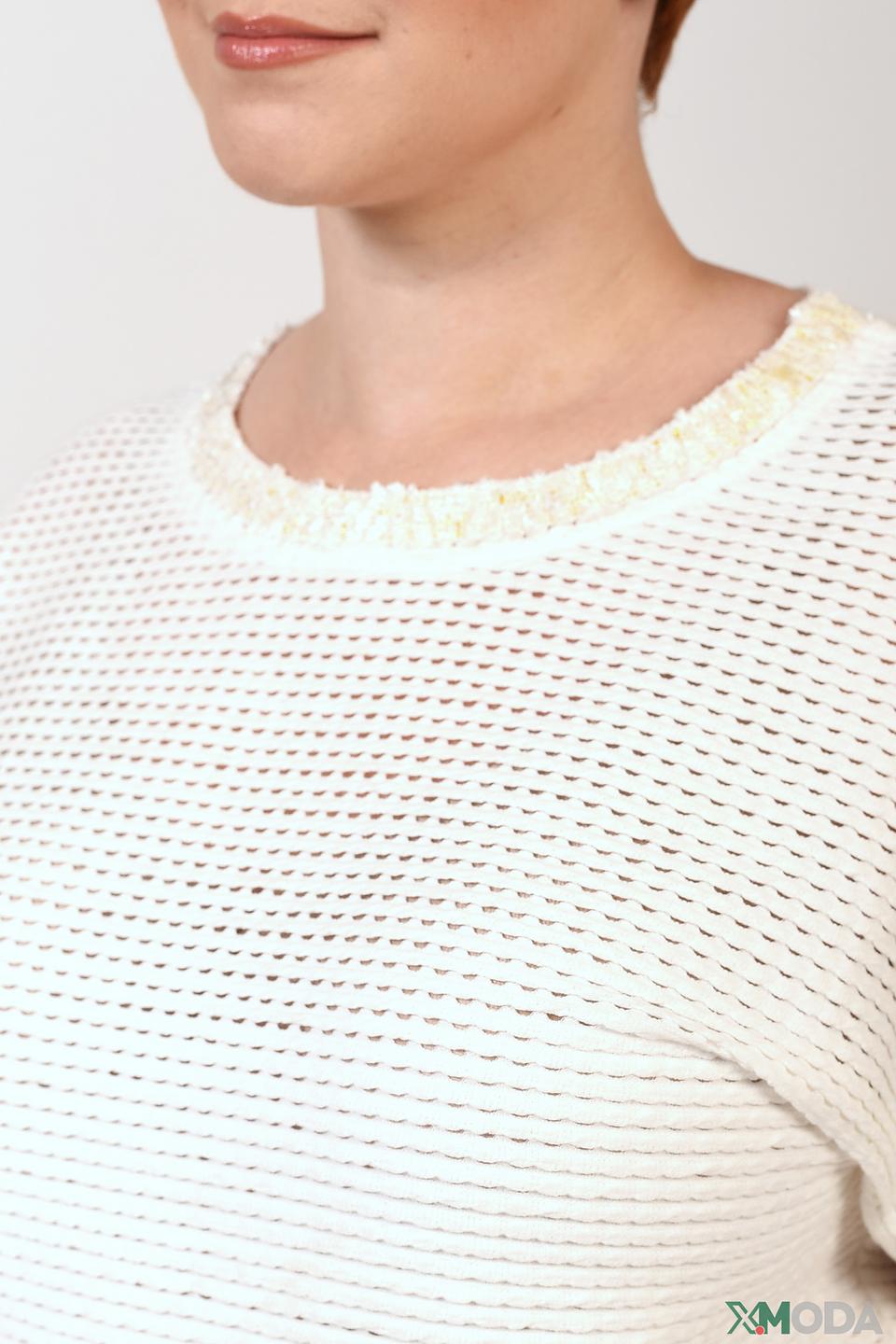 Блуза Frank Walder с ажурной текстурой