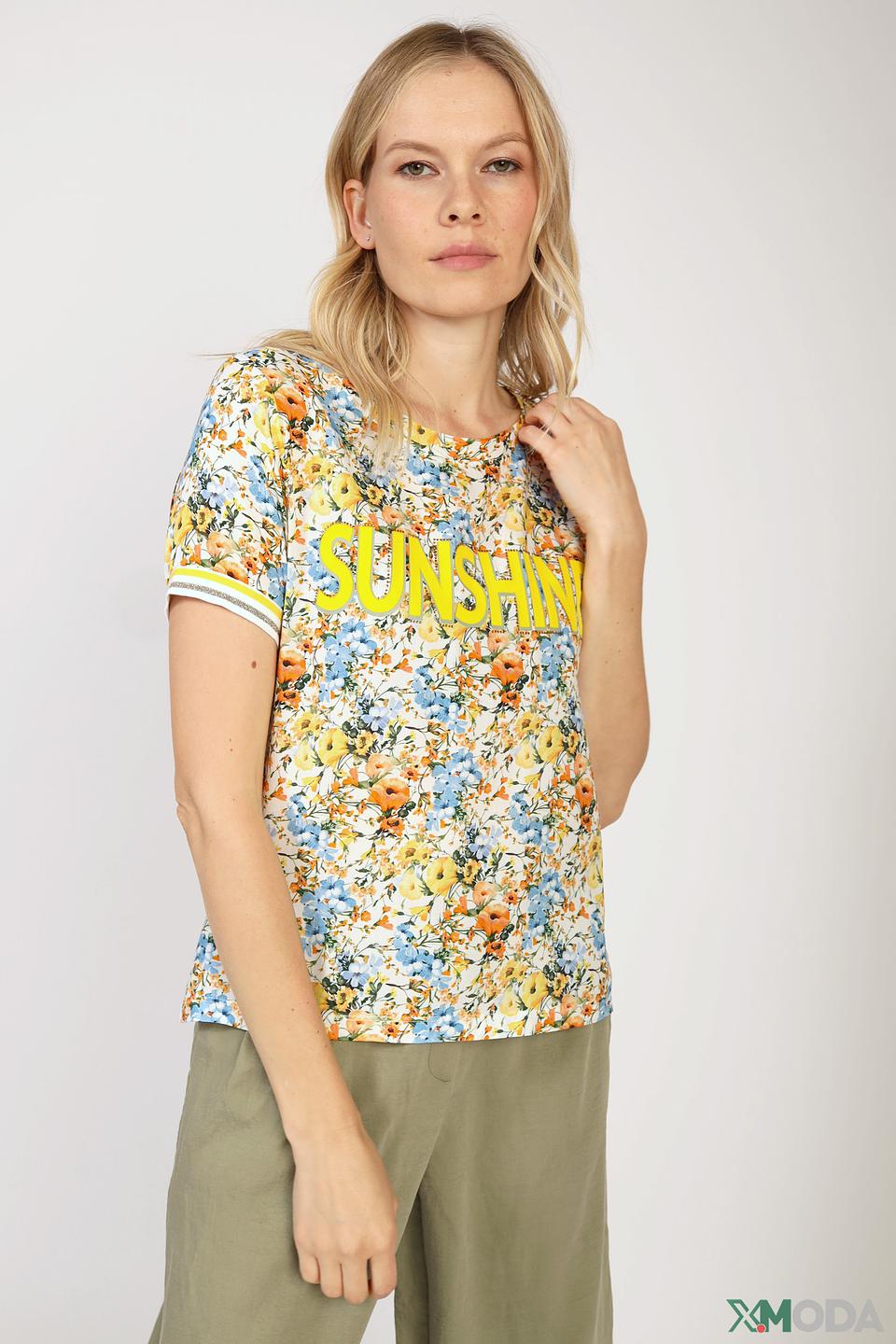 Блуза Rich and Royal с цветочным принтом