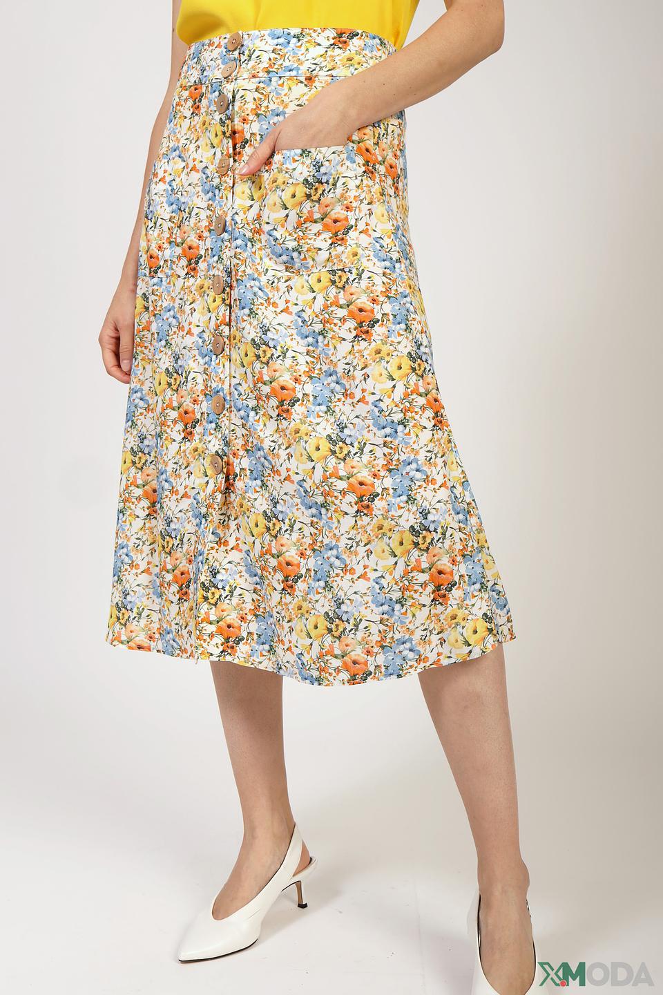 Юбка Rich and Royal с цветочным принтом