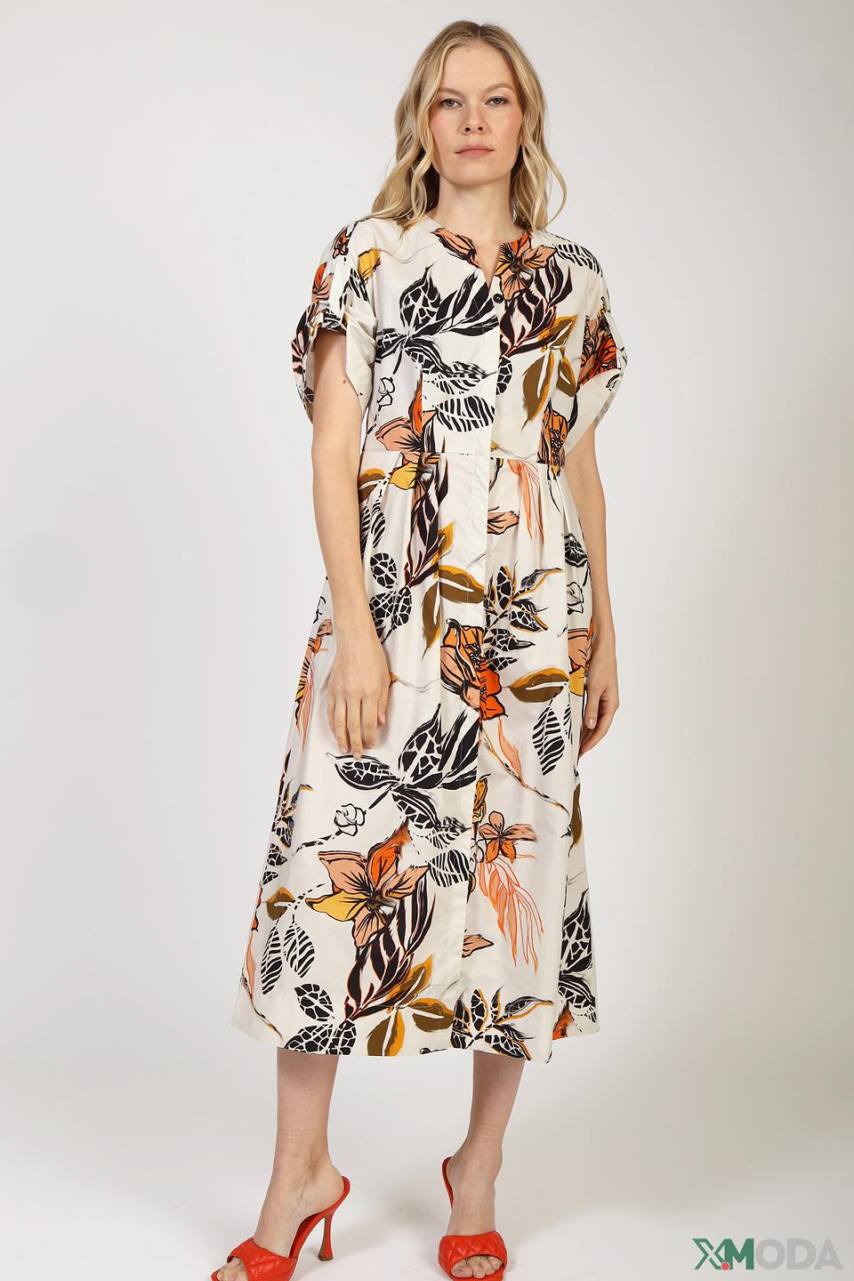 Платье Marc Cain с цветочным принтом