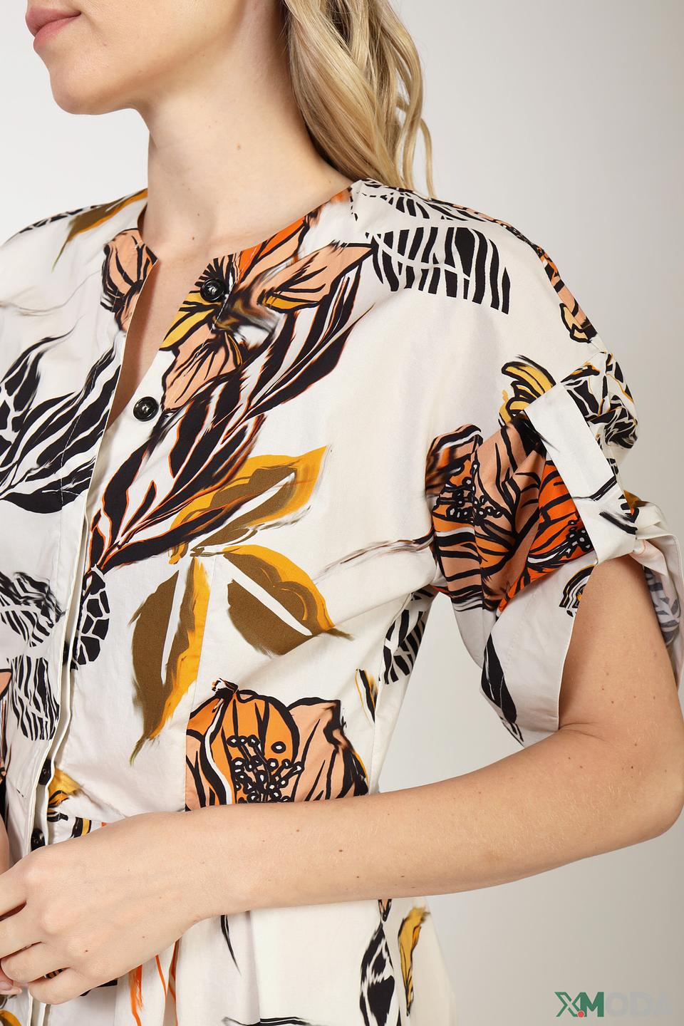 Платье Marc Cain с цветочным принтом