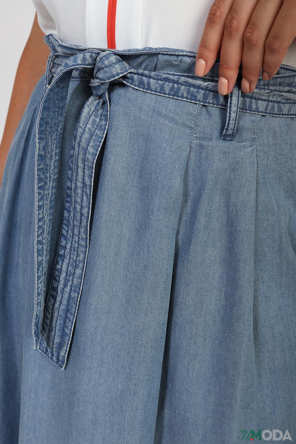 Юбка Gardeur деним с поясом