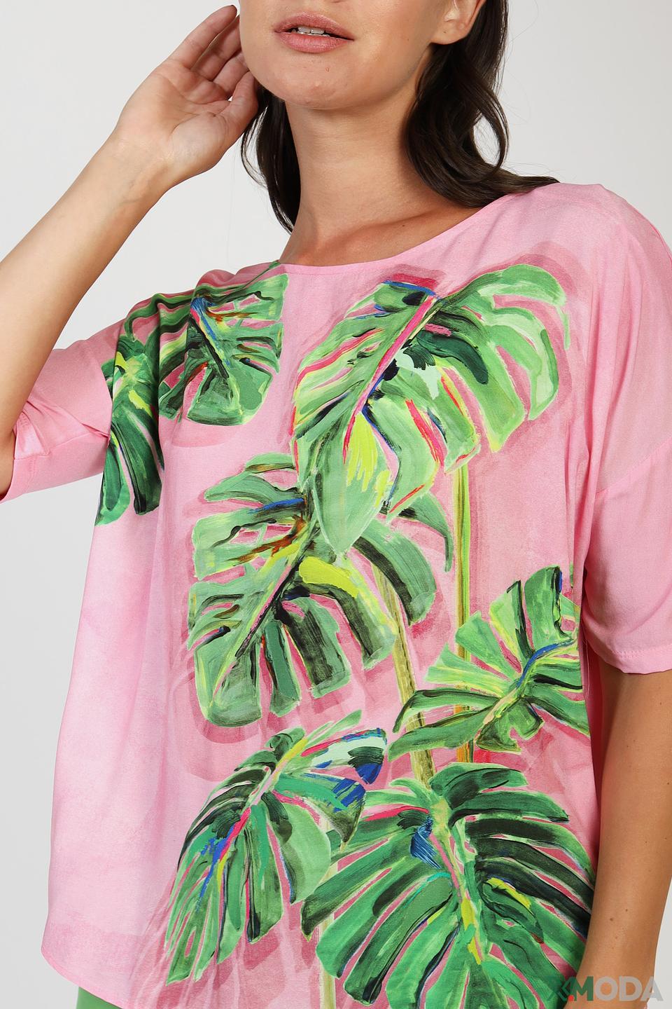 Блуза Gerry Weber с тропическим принтом