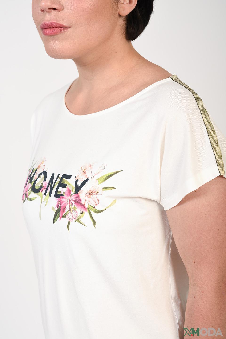 Блуза Betty and Co с принтом Honey