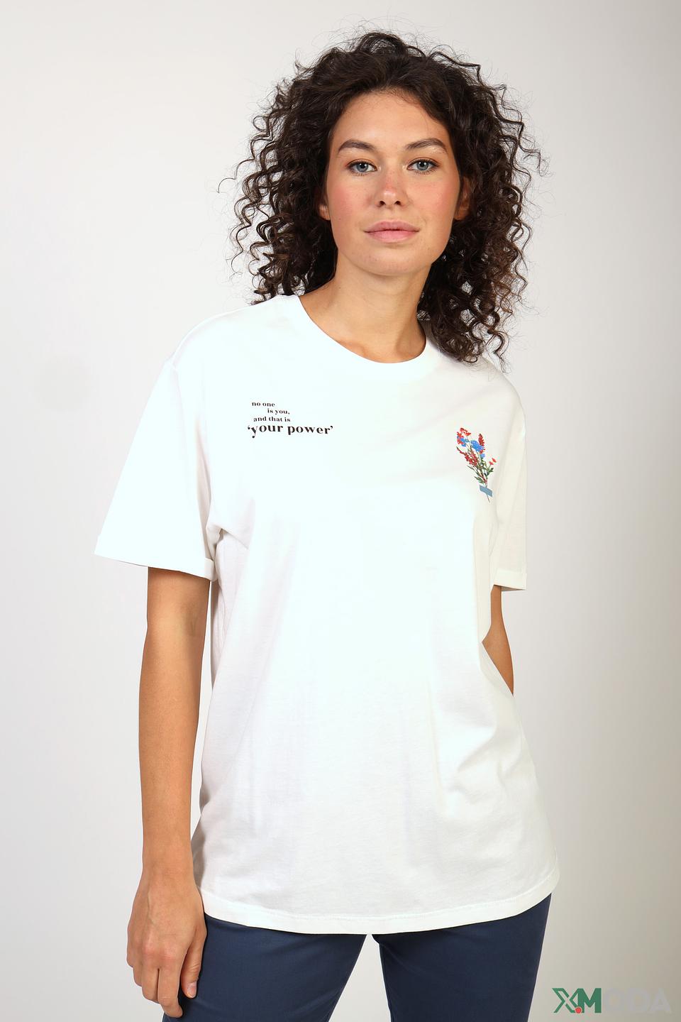 Футболка s.Oliver с цветочным принтом