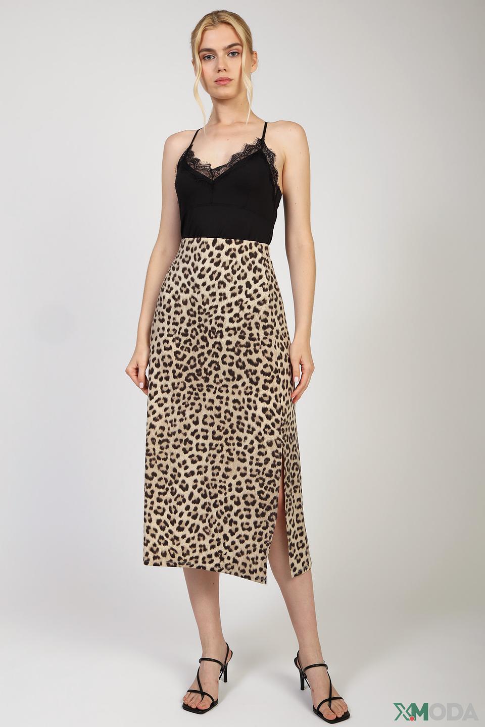 Топ Set с кружевом чёрный