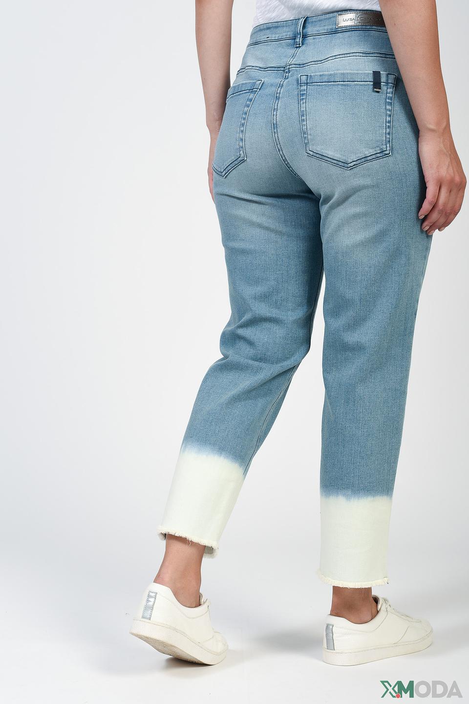 Джинсы Luisa Cerano с эффектом омбре