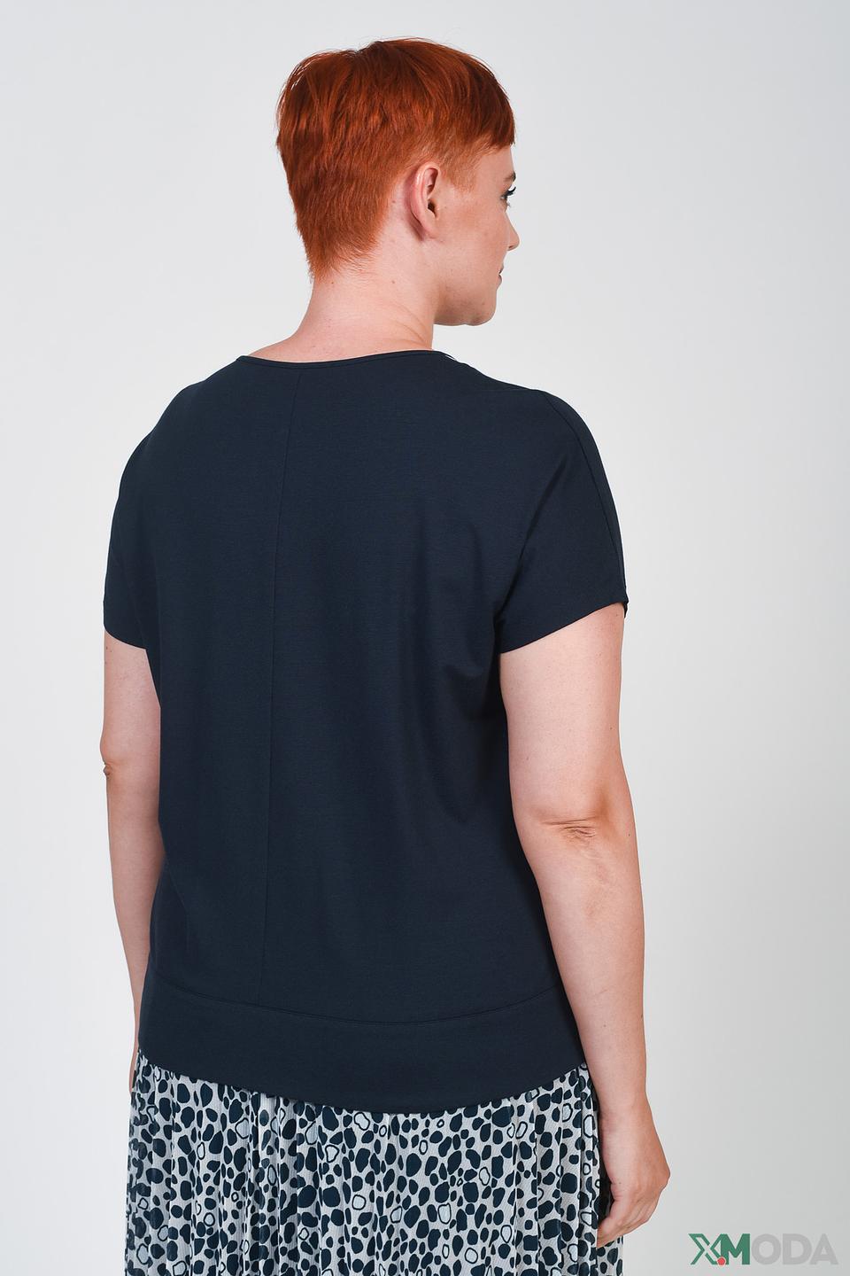 Футболка Frank Walder с белой отделкой