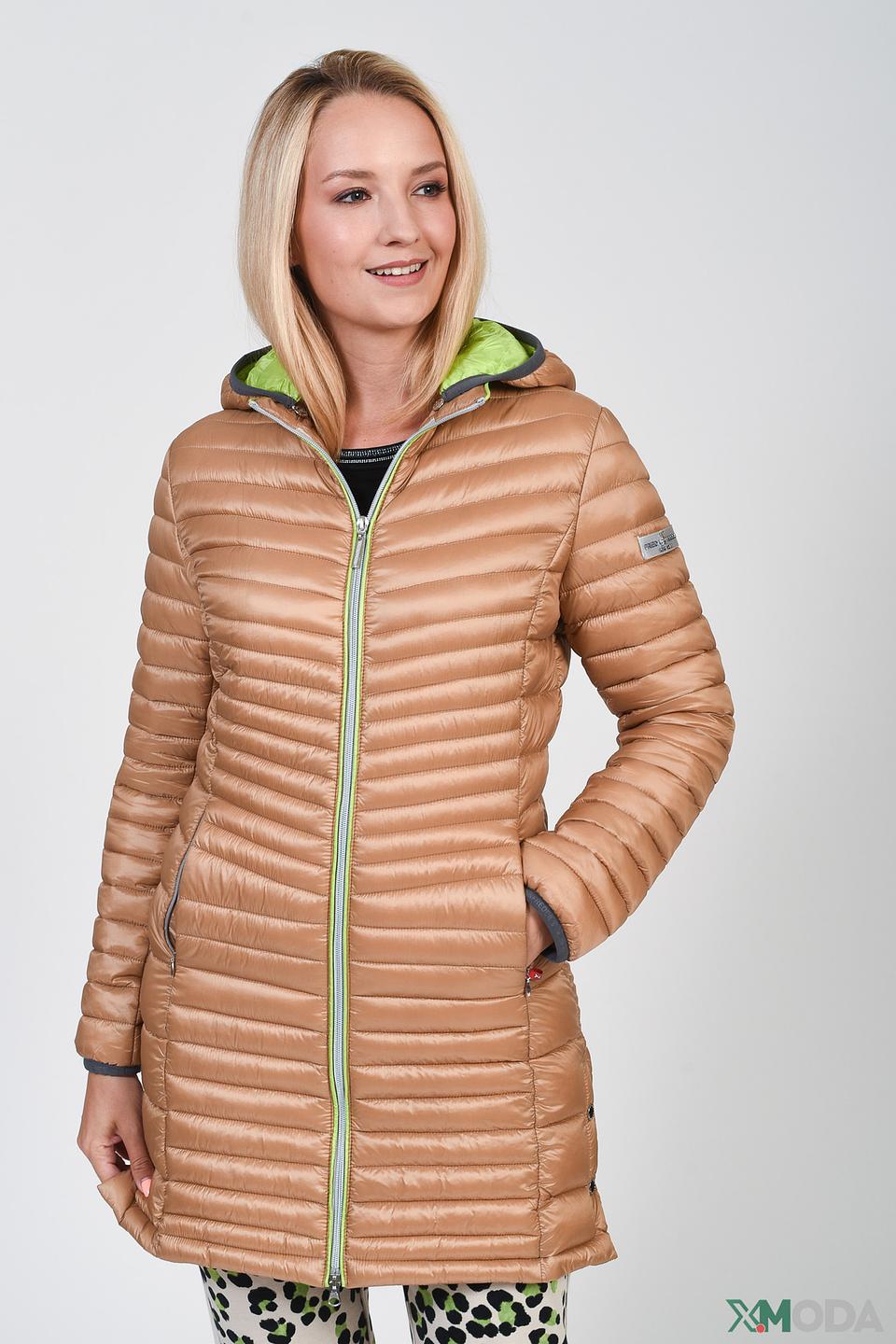 Пальто Frieda and Freddies стеганое бежевое