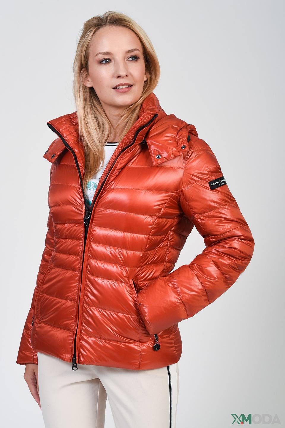 Куртка Frieda and Freddies стеганая терракотовая