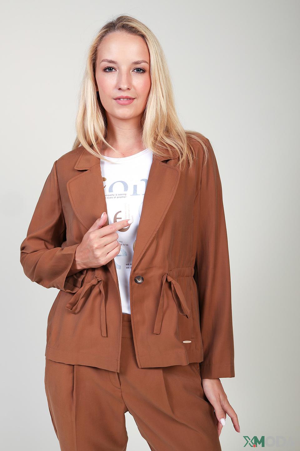 Жакет Betty and Co терракотовый