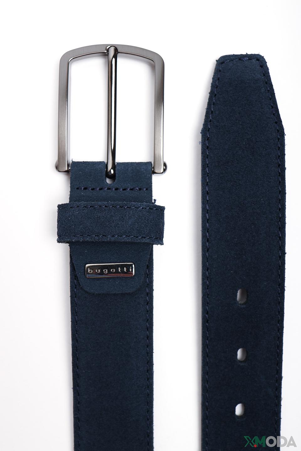 Ремень Bugatti ACC синий
