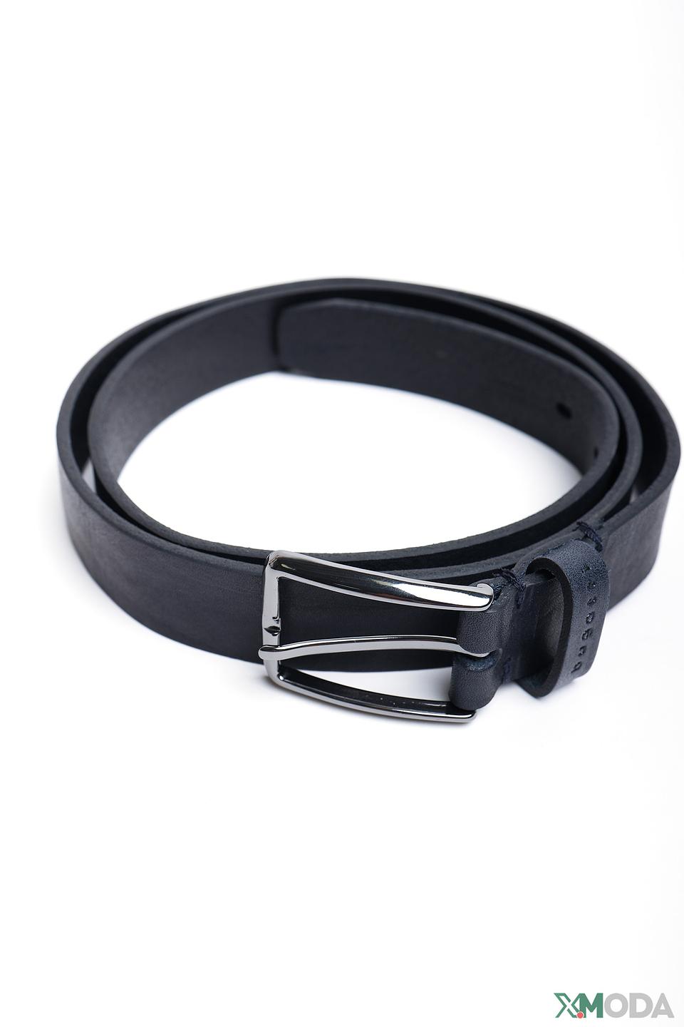 Ремень Bugatti ACC кожаный чёрный