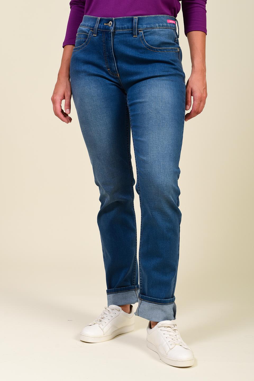 Джинсы Pezzo с потертостями