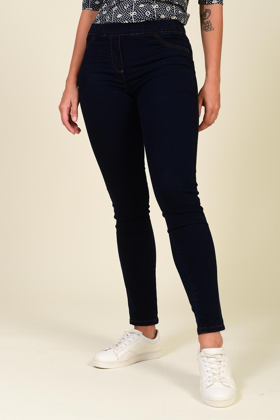 Джинсы с высокой талией Pezzo синие