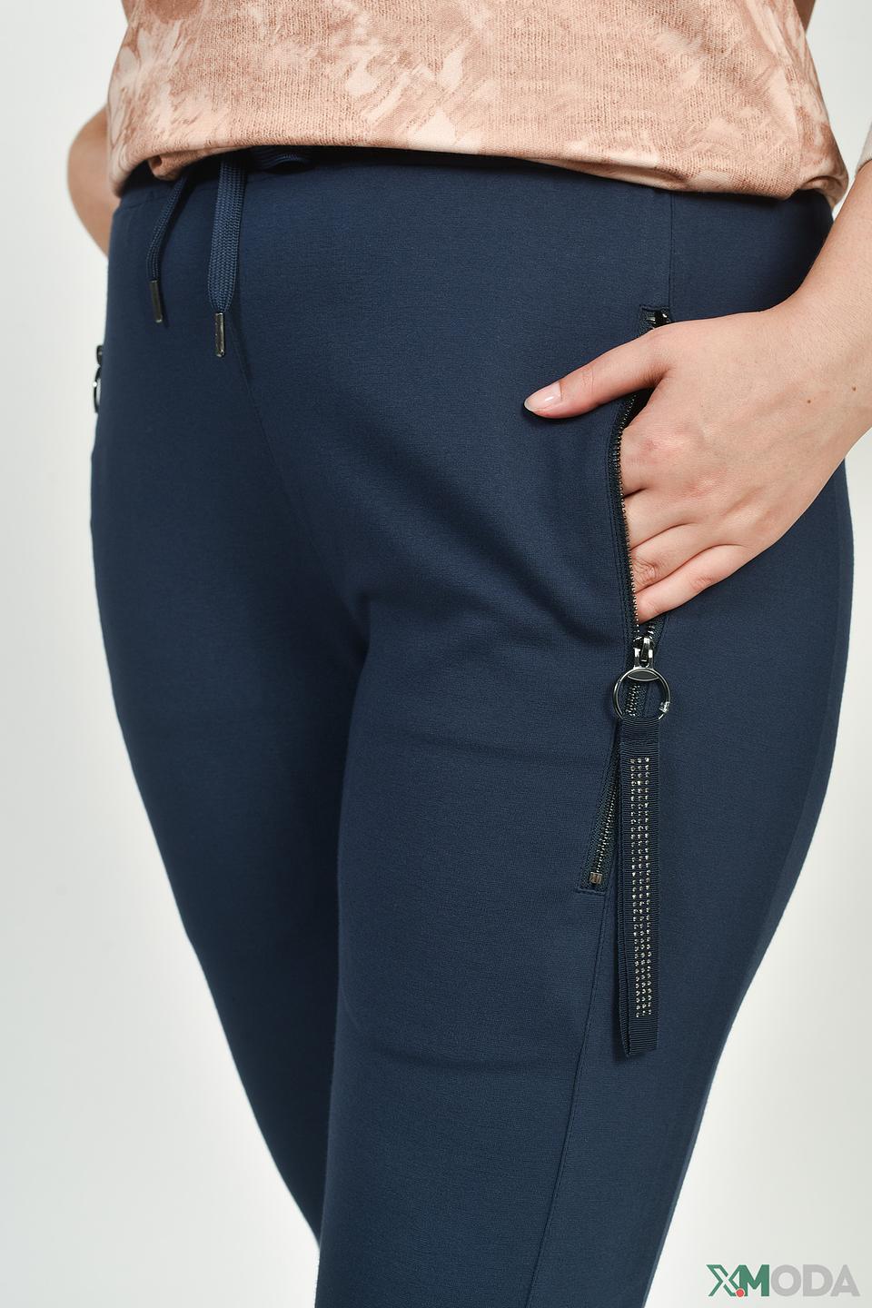 Брюки Via Appia с карманами синие