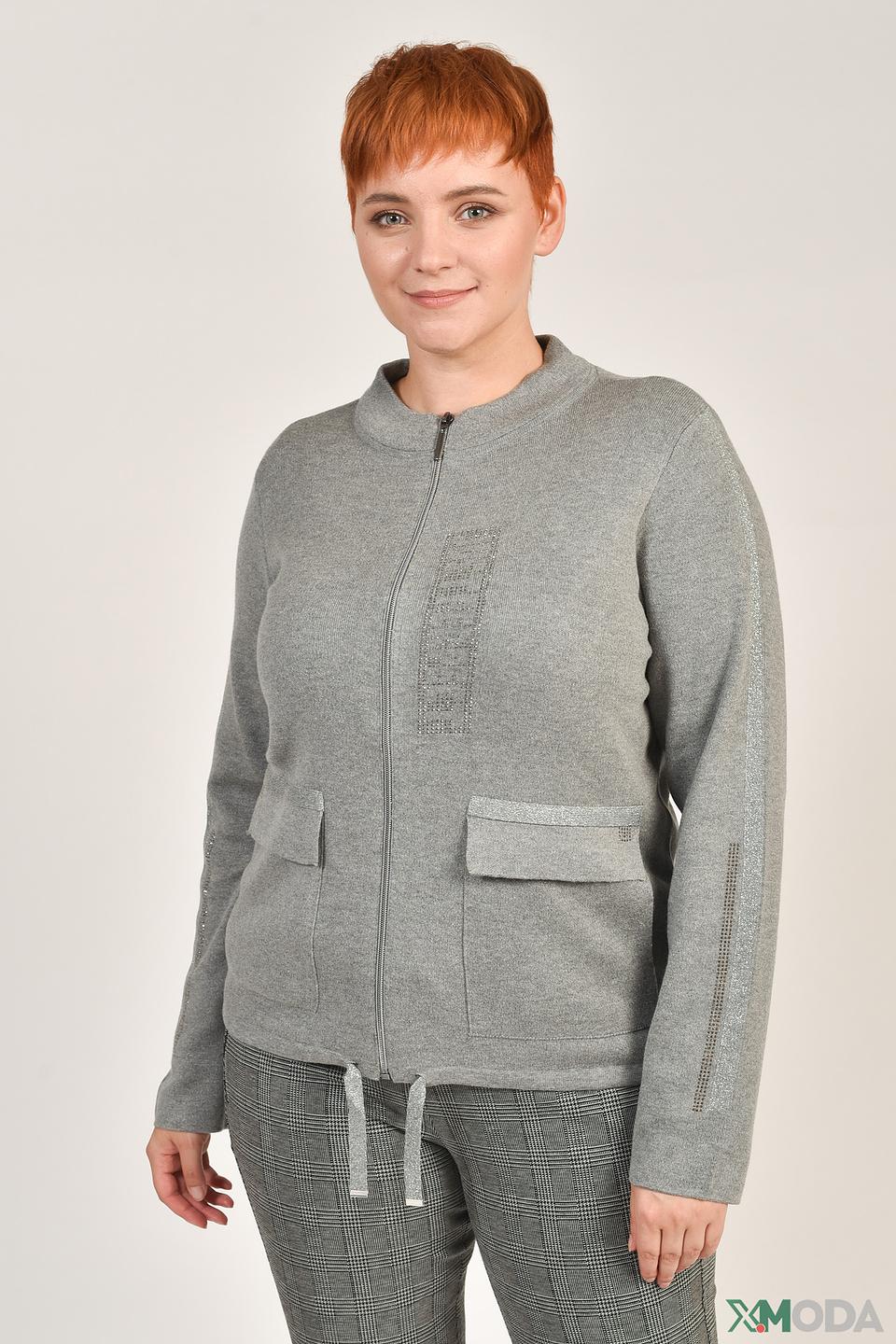 Жакет Thomas Rabe серый с декором