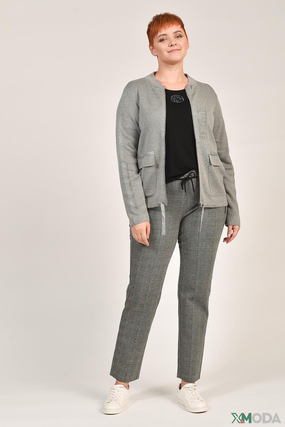 Жакет Thomas Rabe серый с декором