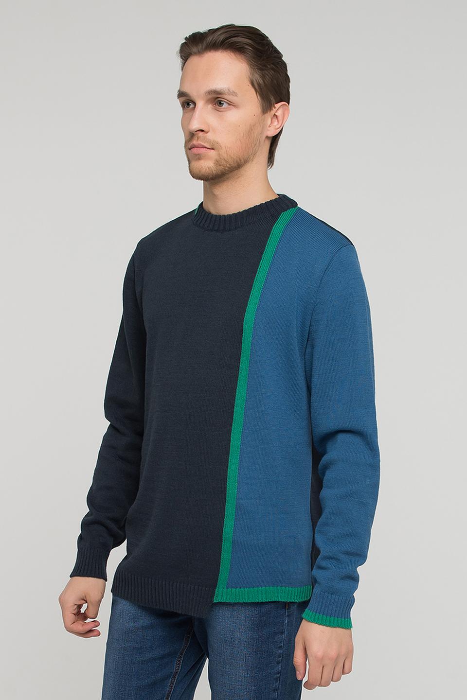 Джемпер VAY мужской двухцветный