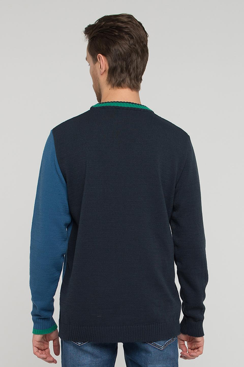 Джемпер VAY мужской двухцветный