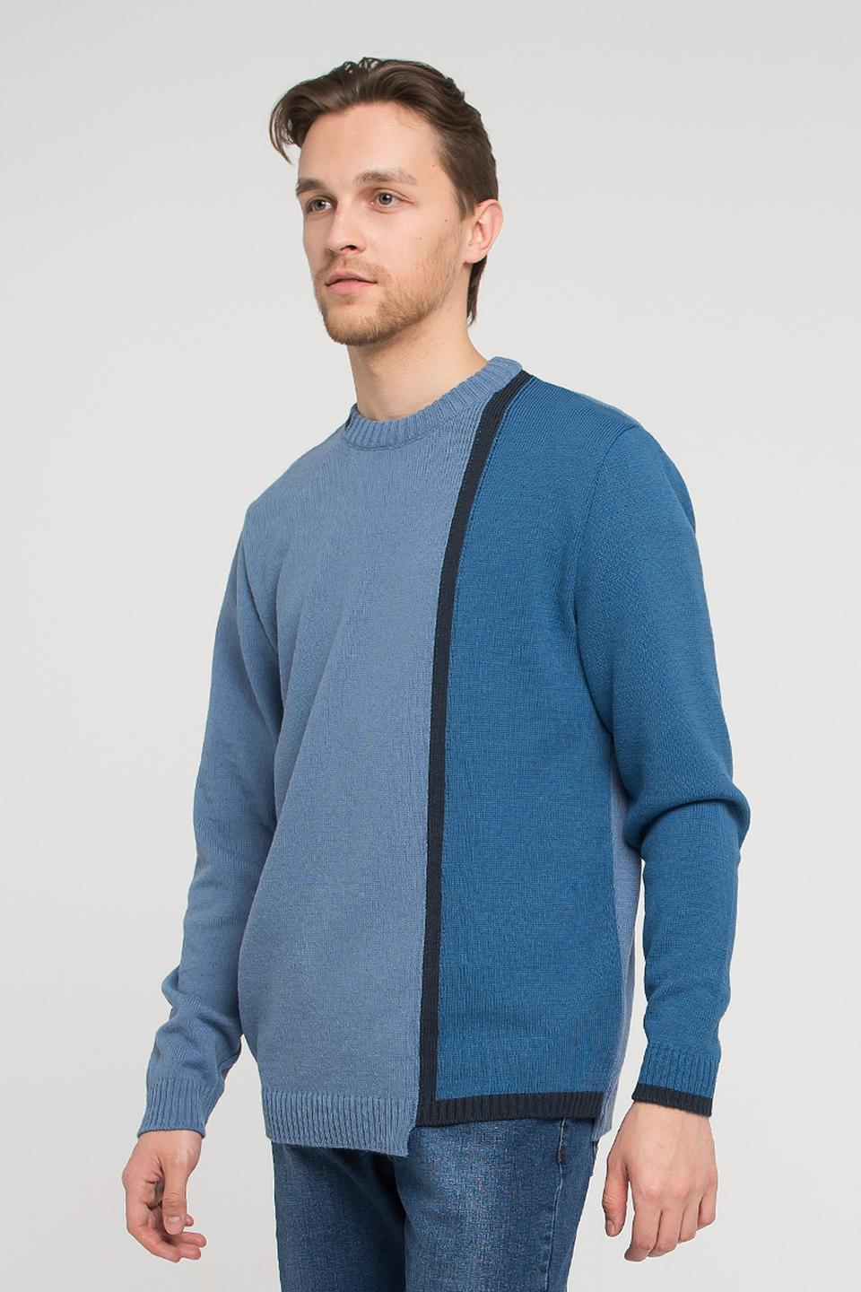 Джемпер VAY мужской двухцветный