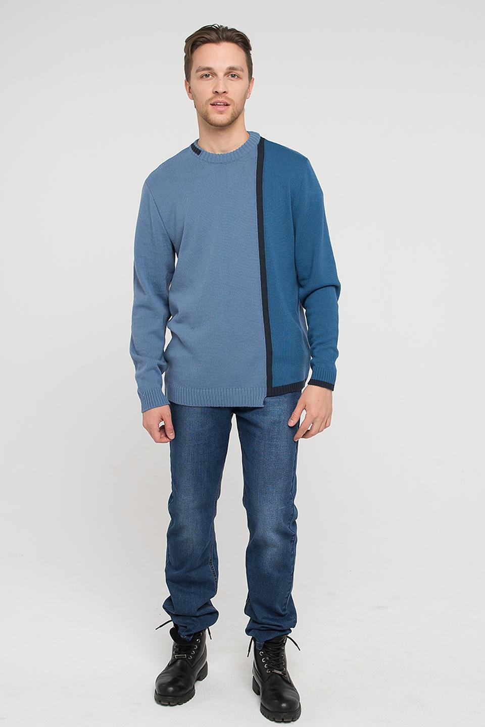 Джемпер VAY мужской двухцветный