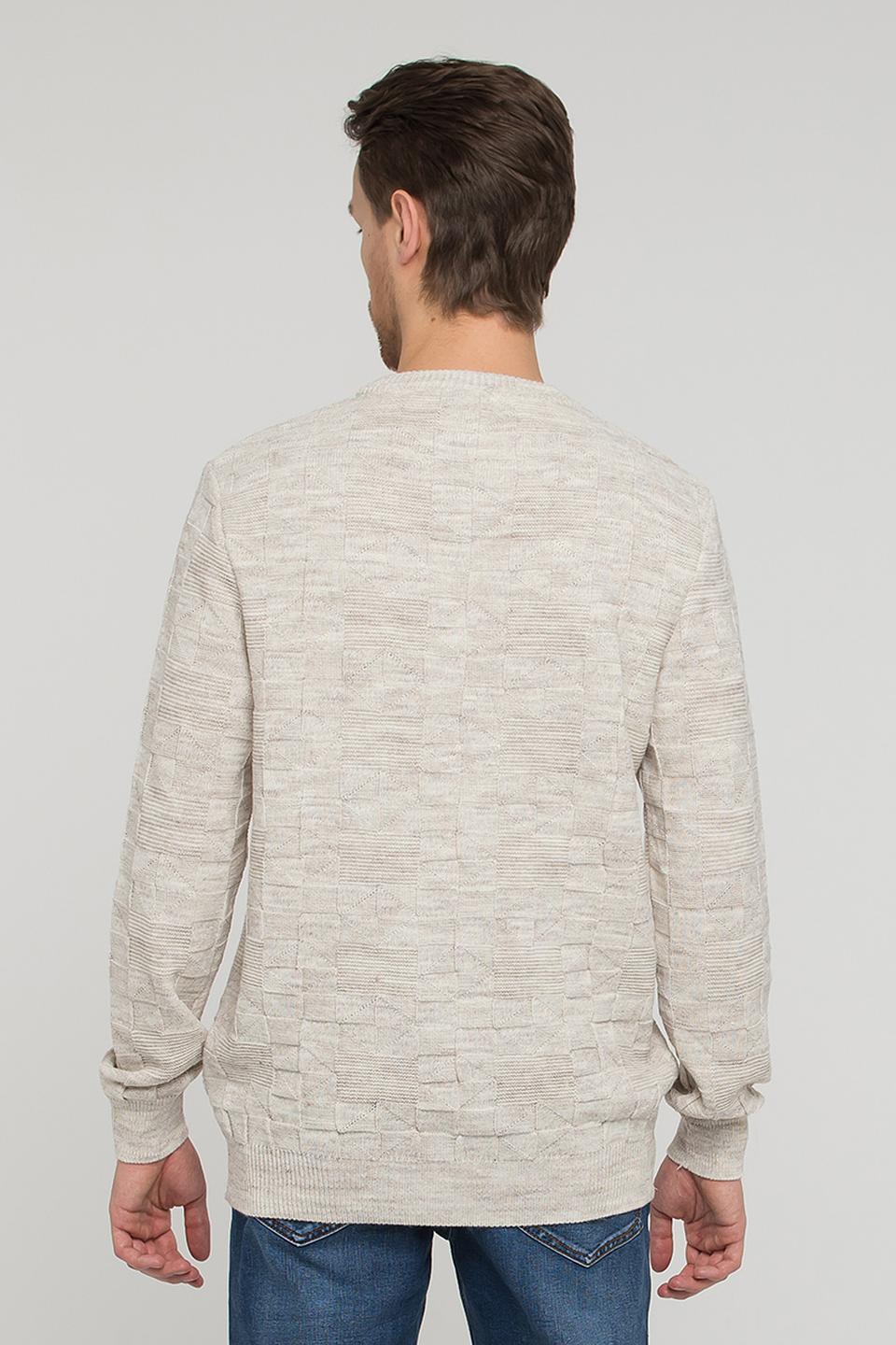 Джемпер VAY мужской бежевый