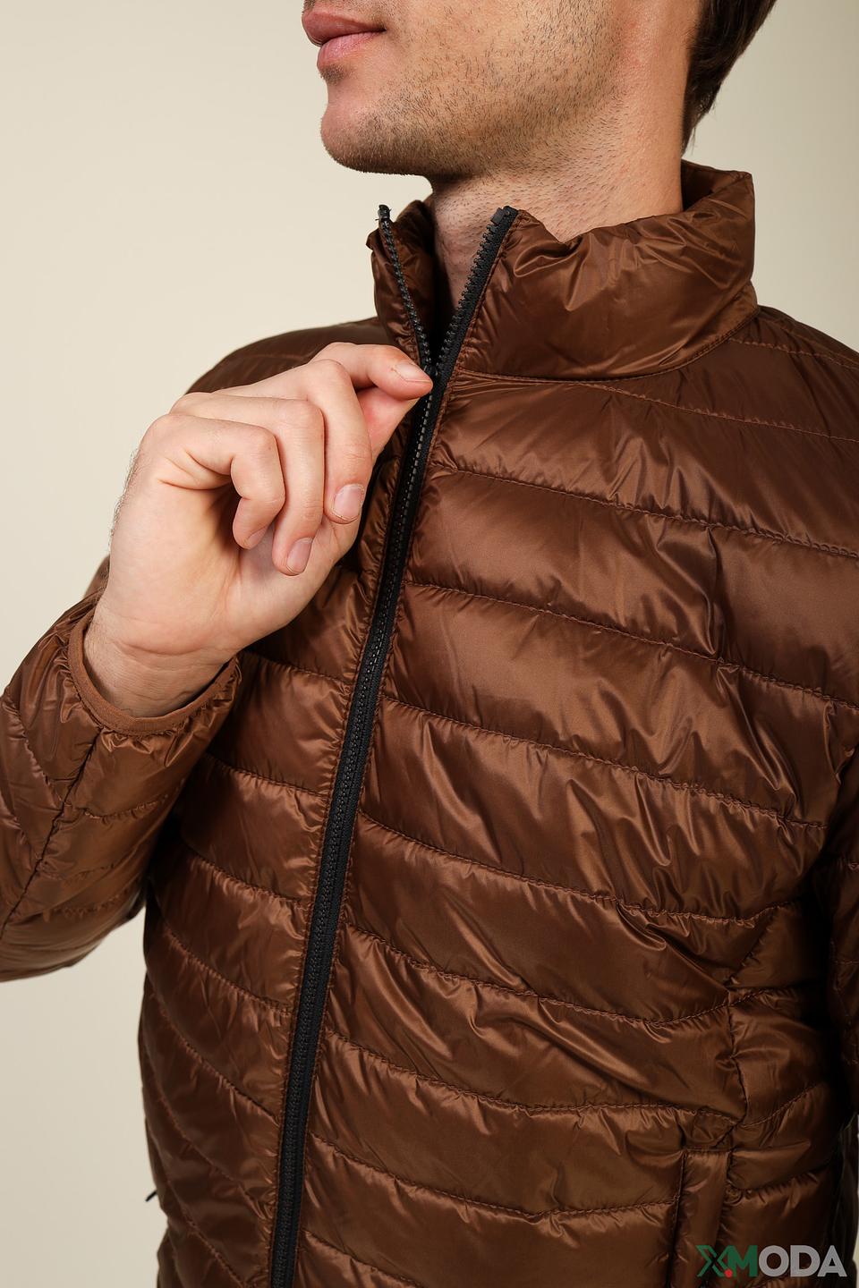 Куртка Calamar стеганая коричневая
